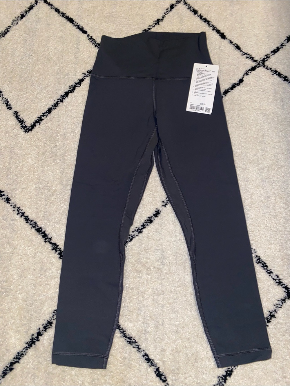 lululemon athletica Charcoal High-Rise Leggings